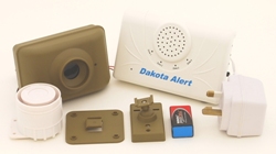 Wireless DCMA 2500E Wireless Driveway Alarm System