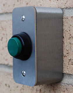 Heavy Duty External Push Button For Use With The Long Range Wireless Door & Entrance System