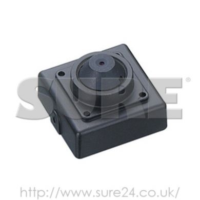 KPC-EX500P1 Board Camera Cone Pinhole Lens 3.7mm 1/3" Mono 420TVL 25mm sq 9-15V DC Ex-View Internal
