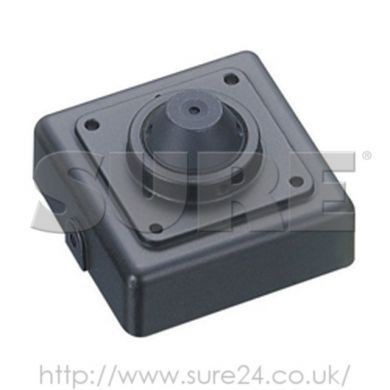 KPC-S700CP1 Cone Pinhole Board Camera 3.7mm 1/3" Colour 380TVL 30mm sq 12V DC Internal