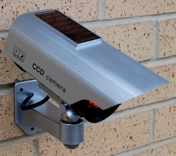Solar Powered External Decoy CCTV Camera System