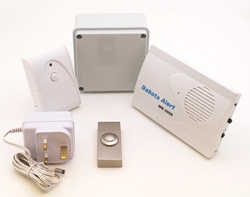 Long Range Entrance Battery Operated Wireless Bell System